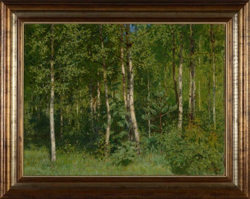 Кугач Юрий Петрович. Березовая роща 